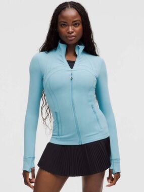 Lululemon Define Jacket *Nulu / woman’s size 10/ turquoise colour